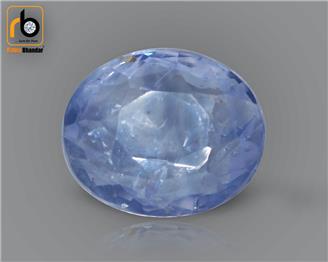 NATURAL  UNHEATED UNTREATED BLUE Sapphire / Neelam 6.92 cts. ( 2047 )